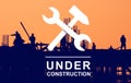 Under Construction Technical Problems Progress Concept Royalty Free Stock Photo