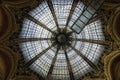 Under the Dome: Galeries Lafayette\'s Splendor Royalty Free Stock Photo