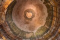 Under the dome of The Rotunda of Galerius, Thessaloniki Royalty Free Stock Photo