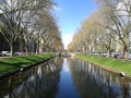 Under the Dusseldorf Sun with the Canal River