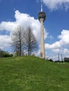 Under the dusseldorf sun with TV Tower