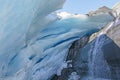 Under Glacial Ice Royalty Free Stock Photo
