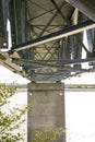 Under The Haast river Bridge