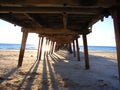 Under the Henley Jetty 1 Royalty Free Stock Photo