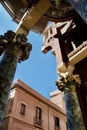 Under the Palau Musica columns