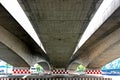 Under The Phra Pok Klao Bridge Bangkok Thailand