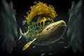 Under the sea, fable fun surreal, Generated ai, generative, ai