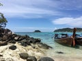 Sea water in lipe of thailland