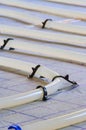 Under slab heating Royalty Free Stock Photo