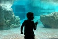 Under water boy