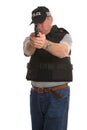 Undercover armed Police Royalty Free Stock Photo