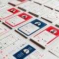 Undercover Words: A Spy-Themed Grid Game Royalty Free Stock Photo