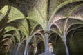 Undercroft of Battle Abbey in East Sussex