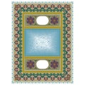 Old World Borders Vector - Tiled frame in plant leaves and flowers Framework Decorative Elegant style