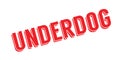 Underdog rubber stamp