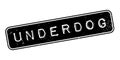 Underdog rubber stamp