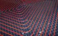 Underfloor heating Royalty Free Stock Photo