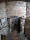 Undergroud wine cellar in Montepulciano, Tuscany, Italy Royalty Free Stock Photo