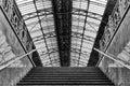 Underground access to the train station to the aprons Lviv, Ukraine. The design is similar to the train station in Milan, Italy.Ea Royalty Free Stock Photo