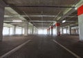 Underground car parking lot. empty place Royalty Free Stock Photo