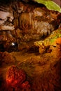 Underground caves