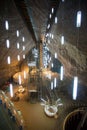 Underground chamber inside Turda Salt Mine Royalty Free Stock Photo