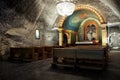 Underground chapel Royalty Free Stock Photo