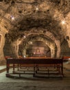 Underground Chapel in Salt mine - Zipaquira, Colombia Royalty Free Stock Photo