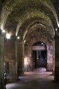 Underground of Diocletian Palace, Split Town, Croatia Royalty Free Stock Photo
