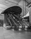 Underground escalators