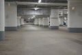 Underground Garage in Stockholm city Royalty Free Stock Photo
