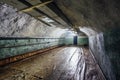 Underground hospital in a large abandoned Soviet bunker Royalty Free Stock Photo