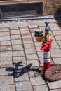 Underground hydrant with standpipe Royalty Free Stock Photo