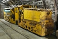 Underground industrial train in mine Royalty Free Stock Photo