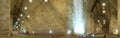 Panoramic view of Unirea Salt Mine located in Slanic, Prahova County, Romania