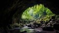 underground lava tubes cave