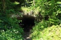 Underground lurking-place in Liptovsky Hradok