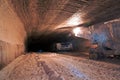 Underground mine drive Royalty Free Stock Photo