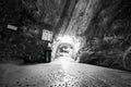 Underground photo in a cave Royalty Free Stock Photo