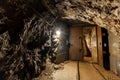 Underground mine passage Royalty Free Stock Photo