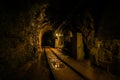 Underground mine passage Royalty Free Stock Photo