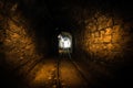 Underground mine passage Royalty Free Stock Photo