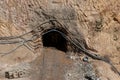 Underground Mining Tunnel Entrance Royalty Free Stock Photo