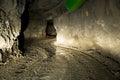 Underground Mining Tunnel Royalty Free Stock Photo