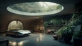 Underground Oasis: Luxury Home with Natural Light and Secret Car