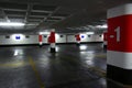 Underground parking Royalty Free Stock Photo