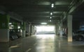 Underground parking Royalty Free Stock Photo