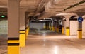 Underground parking Royalty Free Stock Photo