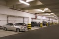 Underground parking Royalty Free Stock Photo
