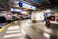 Underground parking in Bucharest Royalty Free Stock Photo